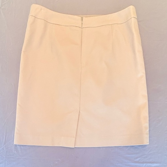 ECCOCI by Carlisle Khaki Tan Knee Length Skirt Size 12/Large MSRP $255 - Picture 2 of 7